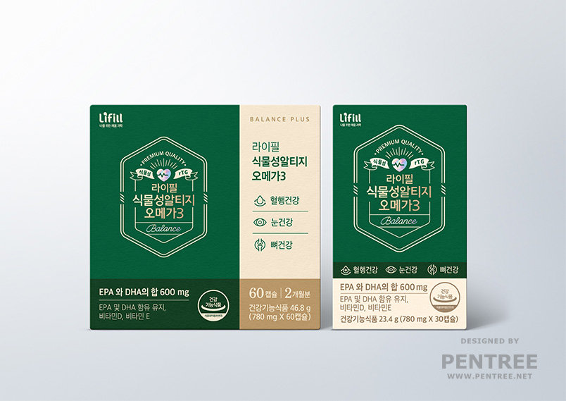 [농심] 라이필 식물성 알티지 오메가3 (60/30캡슐)